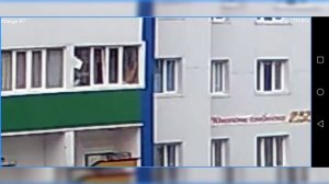 камер Воробей залетел в балкон