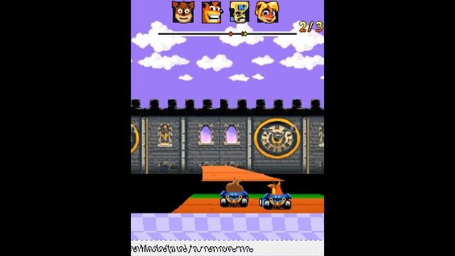 Прохождение игры Нитро Картинг Крэша: Турнир 3 - Замок 2 смотреть онлайн