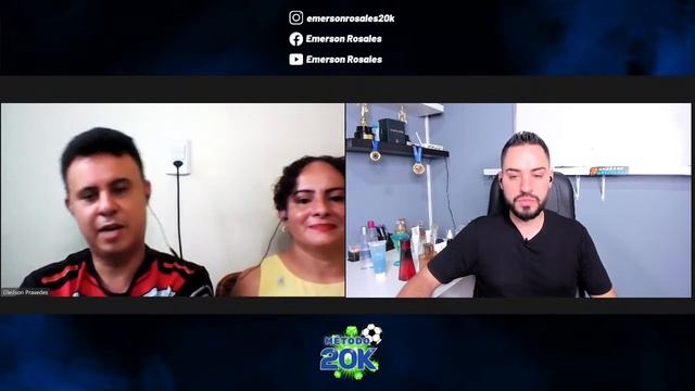 BATE-BOLA 20K #20 - GLEDSON PRAXEDES & TIANE LIMA #20 | EMERSON ROSALES NVB смотреть онлайн