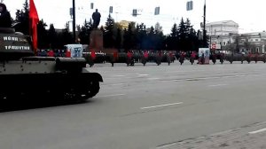 РЕПЕТИЦИЯ ПАРАДА ПОБЕДЫ В ЧЕЛЯБИНСКЕ 07.05.2015.ТЕХНИКА