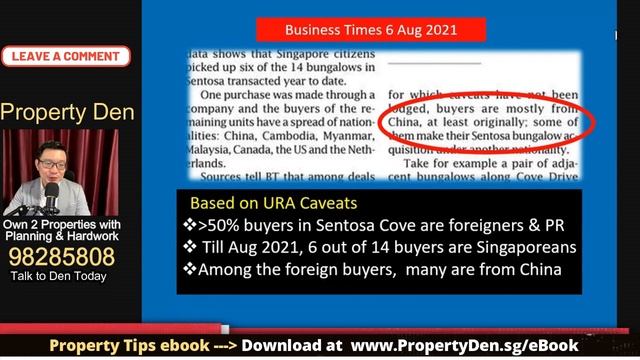 Sentosa 99yrs Bungalow See Buzzing Demand | Who are the Buyers? смотреть онлайн