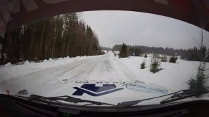 Ралли "Яккима-2025" СУ-2 «Кетроваара-1». Онборд фронтальная камера