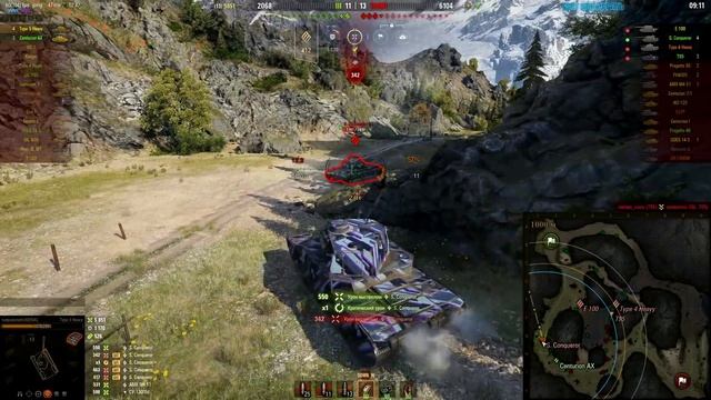 Как слить 12к урона ✅ Type 5 Heavy World of Tanks смотреть онлайн