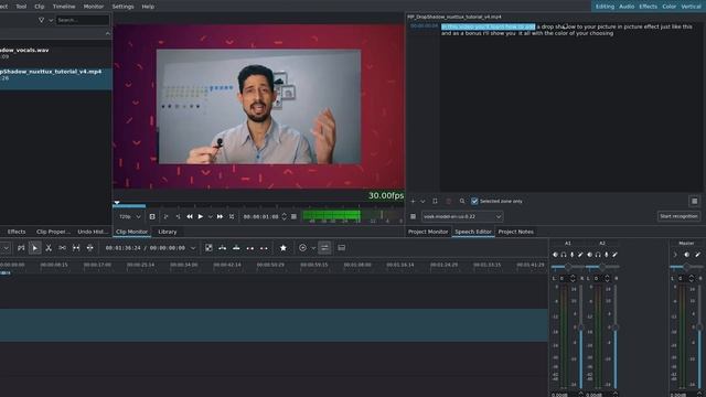 How To Use Text-Based Editing In Kdenlive - Tutorial смотреть онлайн