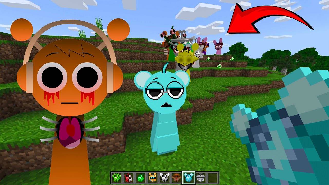 ОБНОВЛЕНИЕ мода INCREDIBOX SPRUNKI в MINECRAFT PE | INCREDIBOX SPRUNKI смотреть онлайн