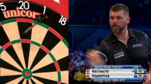 2019 Gibraltar Darts Trophy Round 2  Cross vs Kciuk