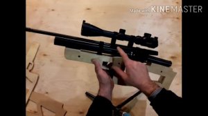 Деревянное ложе булпап  своими руками для  ИЖ 60 61 ПСП