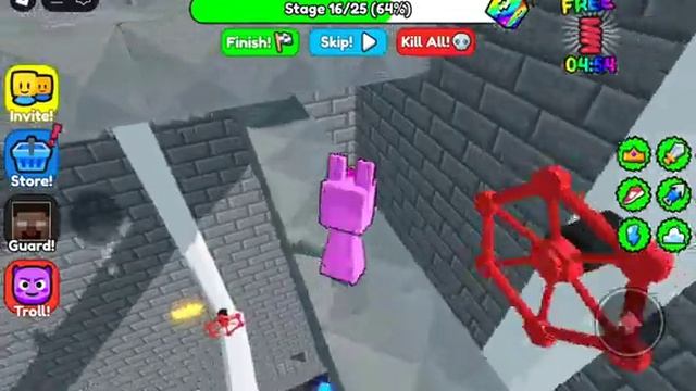 Sprunki Pinki Block сыграл в Minecraft Prison Run Obby в ROBLOX | Incredibox Sprunki | Геймплей