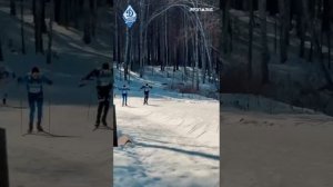 23-го февраля на УСБ «Динамо» прошёл лыжный марафон Европа-Азия. shorts