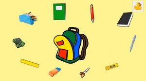 Английский язык/школьные принадлежности/school supplies in English