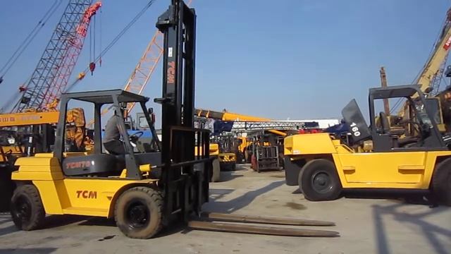 NO.2-Part 02: KOMATSU FD70 7.0T used forklift (by Estele ) смотреть онлайн