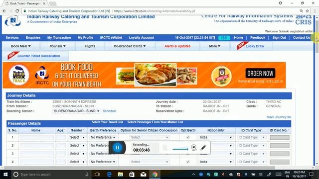 How to online railway ticket | IRCTC ticket booking | railway ticket booking| zx con