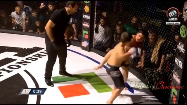 8 летние бойцы ММА! Сын Рамзана Кадырова Адам Кадыров  vs Давид Халатов