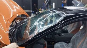 Бронирование лобового стекла, студия Bord's Detail (01)