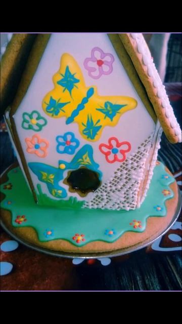 Пасхальный пряничный домик