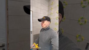 Укладка плитки в котельной. Весь процесс.