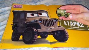 Cars Magazine With Sarge/Журнал тачки с машинкой Сержант 2009 год 8 выпуск