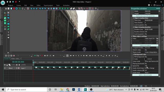 Slow Motion Effect Tutorial  In VSDC Free Video Editor In Hindi/Urdu
