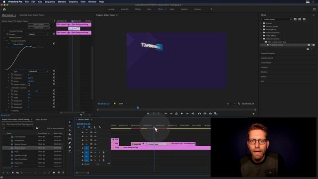 Easy reposition elements in Premiere Pro with Motion Tween | No keyframes | No After Effects neede смотреть онлайн