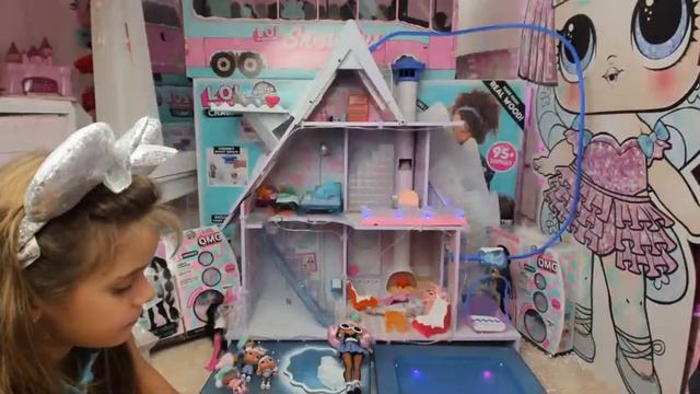 NEW LOL Surprise CHALET Winter Disco Castle LOL House Unboxed by Karolina 1 смотреть онлайн