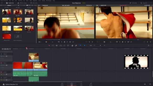 DaVinci Resolve 12 : Montage par les viewers смотреть онлайн