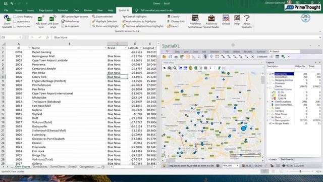 GIS in Excel with SpatialXL Feat StoryBoards смотреть онлайн