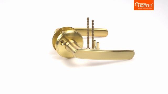 Ручка для финских дверей 117 Al ECO Цвет Матовое золото смотреть онлайн