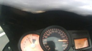 BMW K1200S SMALL ACCELERATION!180-260