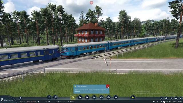 ТУТ СПОЙЛЕРЫ 2-я ЧАСТЬ! КРАСИВЫЙ ПРОЕЗД ВСЕХ ПОЕЗДОВ ДЛЯ LP5! | Transport Fever 2 смотреть онлайн