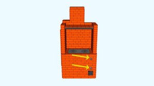 Печь из кирпича, для дома и дачи, своими руками (проект печи).