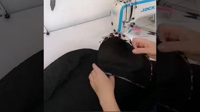 Обработка прорезного кармана на стеганной ткани