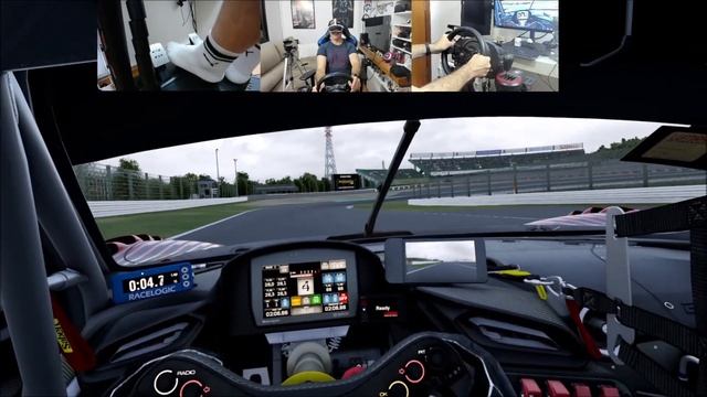 Assetto Corsa Competizione Suzuka Ferrari 296 Fiz 2:06 Pico 4 Volante t300rs смотреть онлайн