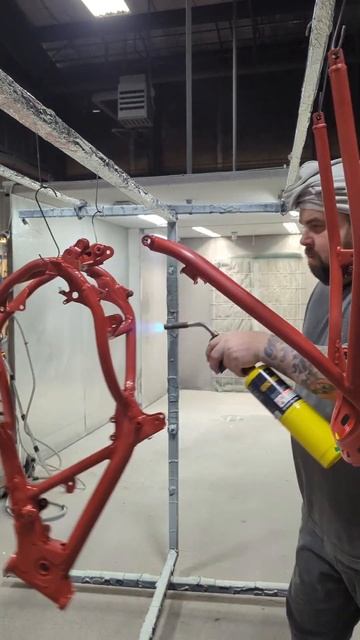 Can You Powder Coat over Powder Coat? #powdercoating смотреть онлайн