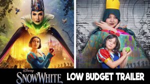 Zero BUDGET Snow White Disney 2025 - New Trailer. A Parody of Disney Princesses!