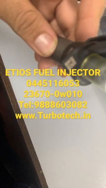 0445116053,23670-0w010 ETIOS COMMON RAIL FUEL INJECTOR смотреть онлайн