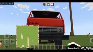 Мод на КАМАЗ в майнкрафте!