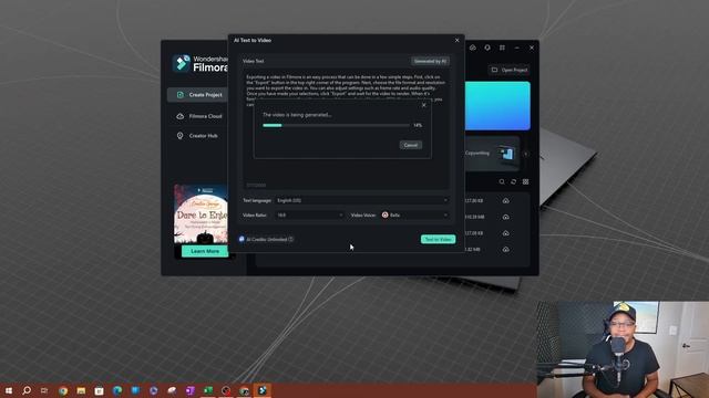 A.I Text to Video - FILMORA 13 смотреть онлайн