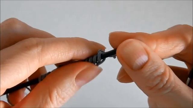 Открытый набор петель с помощью крючка | Набор петель на бросовую нить | Очень простой способ