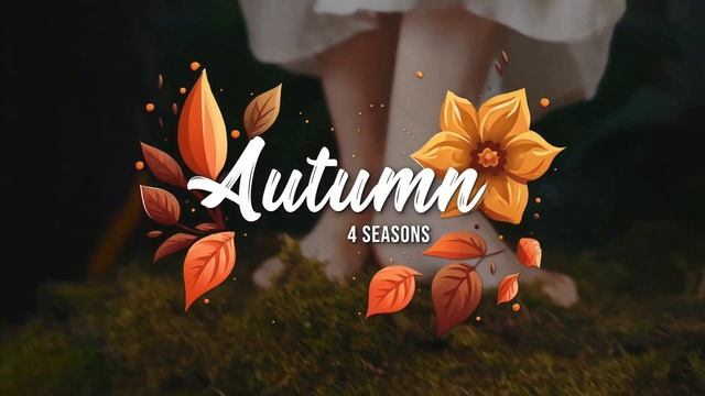 Flower titles | Davinci Resolve Template