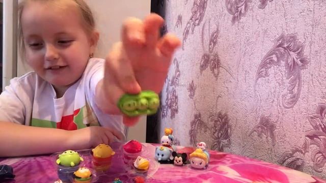 Дисней Цум Цум ( Disney Tsum Tsum) распаковка игрушек 1 и 2 серии смотреть онлайн