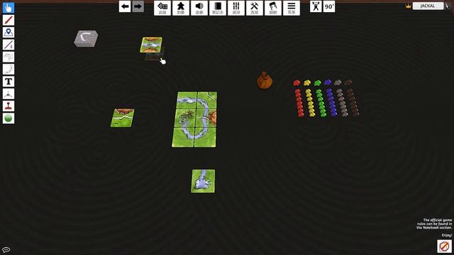 Tabletop Simulator-Carcassonne смотреть онлайн