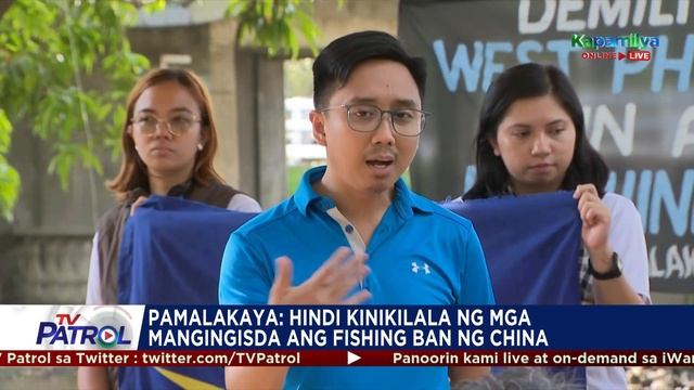 Ilang mangingisdang Pinoy naglayag para tutulan ang China fishing ban | TV Patrol смотреть онлайн
