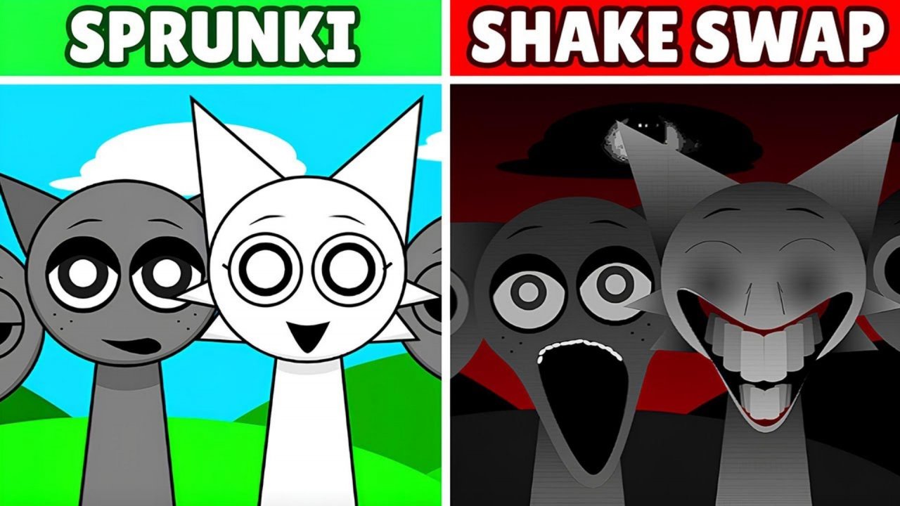 Incredibox Sprunki But Swapped SHAKE New Version! Normal Vs Horror Style СПРУНКИ смотреть онлайн