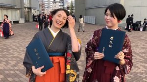 Закончила университет в Японии! Выпускной в Японии