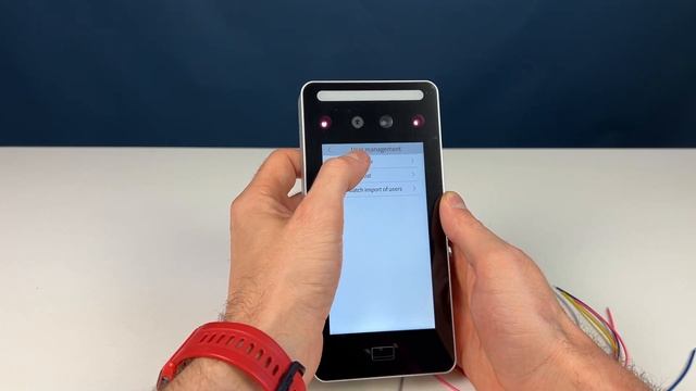 Подключение и осмотр биометрический терминал идентификации Ps-Link PS-DT03EMT