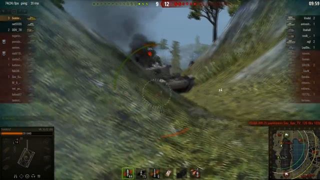 WOT Stream Нагибучий папка на VK 30.02 M
