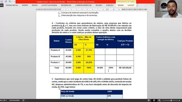 Controle de Custos e Formação de Preços #Revisão смотреть онлайн
