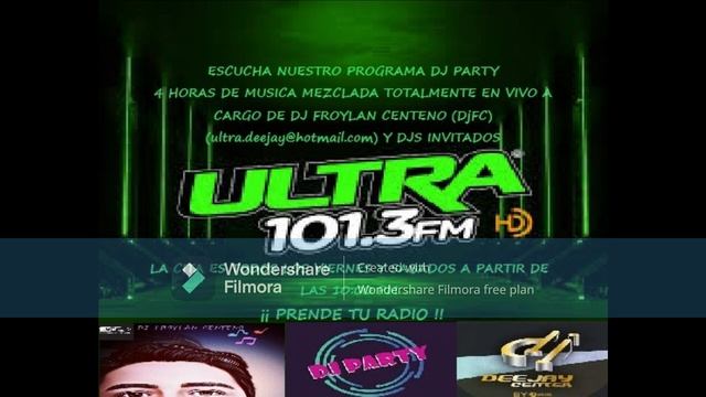 Dj Party  Ultra 101 3 FM 4to Set recuperado  Tribal House  Mezclado x Dj Froylan Centeno