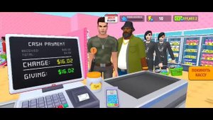 Supermarket simulator