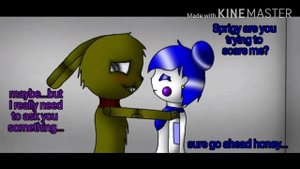 Springtrap and Ballora comic